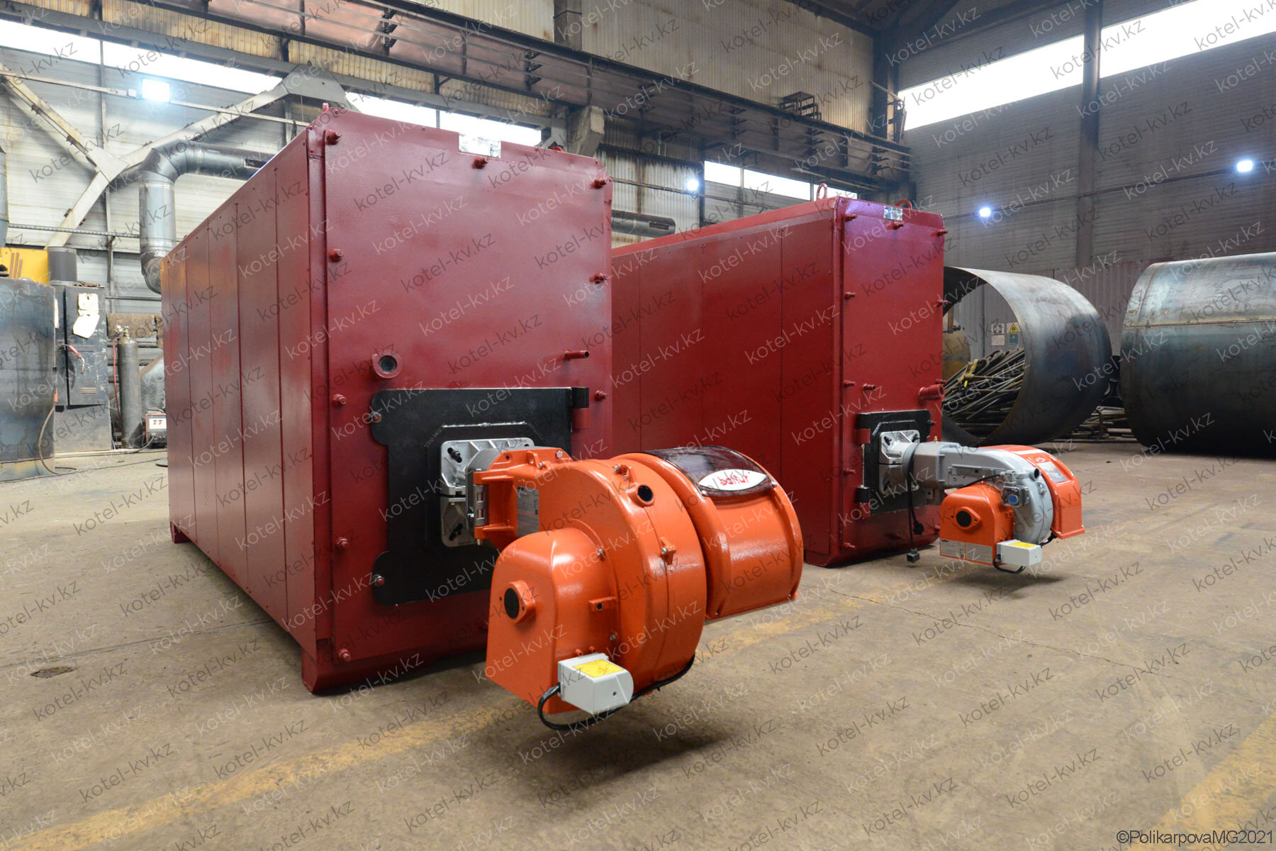 Промышленные газовые водогрейные котлы