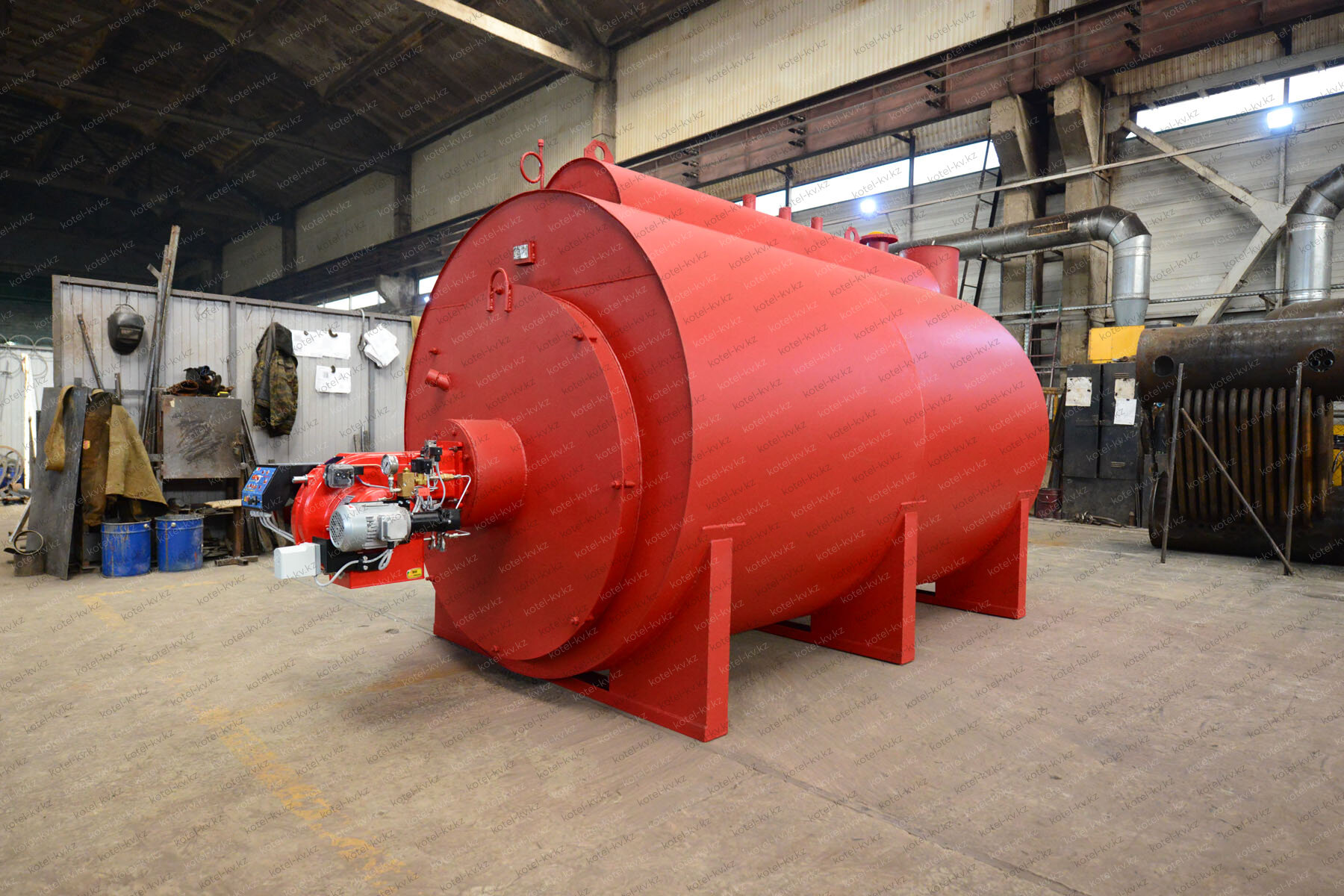 Промышленный газовый парогенератор